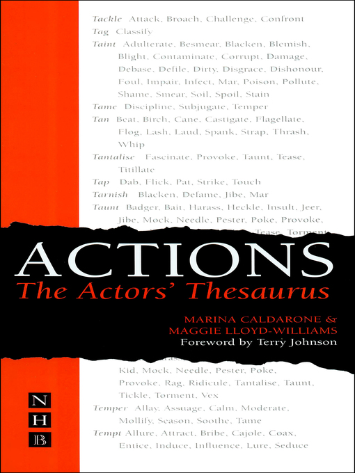 Title details for Actions by Marina Caldarone - Wait list
